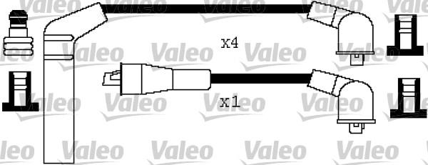 Valeo 346353 - Augstsprieguma vadu komplekts adetalas.lv