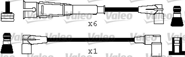 Valeo 346360 - Augstsprieguma vadu komplekts adetalas.lv