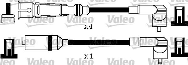 Valeo 346362 - Augstsprieguma vadu komplekts adetalas.lv