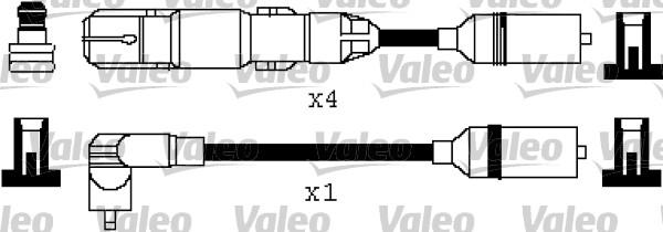 Valeo 346317 - Augstsprieguma vadu komplekts adetalas.lv