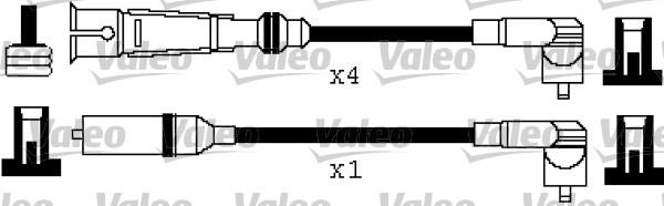 Valeo 346382 - Augstsprieguma vadu komplekts adetalas.lv