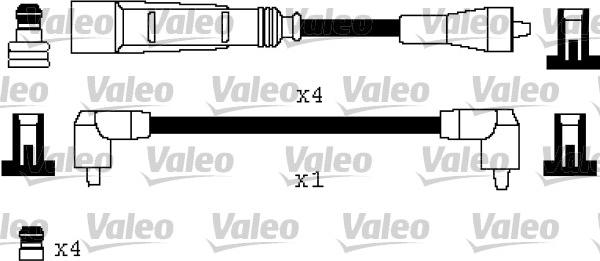 Valeo 346333 - Augstsprieguma vadu komplekts adetalas.lv