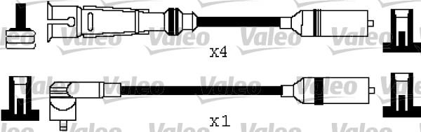 Valeo 346320 - Augstsprieguma vadu komplekts adetalas.lv