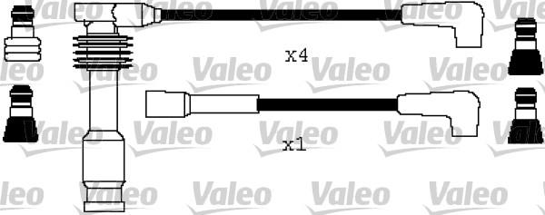 Valeo 346321 - Augstsprieguma vadu komplekts adetalas.lv