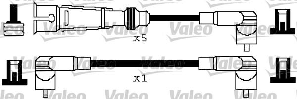 Valeo 346296 - Augstsprieguma vadu komplekts adetalas.lv