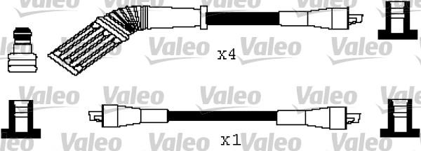 Valeo 346243 - Augstsprieguma vadu komplekts adetalas.lv