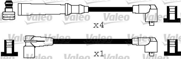 Valeo 346209 - Augstsprieguma vadu komplekts adetalas.lv