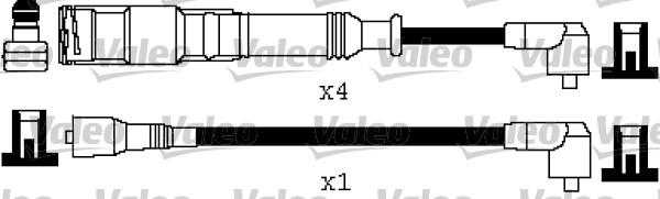 Valeo 346217 - Augstsprieguma vadu komplekts adetalas.lv