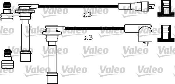 Valeo 346275 - Augstsprieguma vadu komplekts adetalas.lv