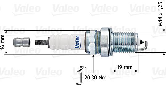 Valeo 246917 - Aizdedzes svece adetalas.lv