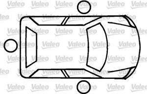 Valeo 252600 - Durvju rokturis adetalas.lv