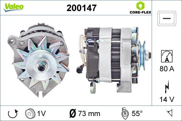 Valeo 200147 - Ģenerators adetalas.lv