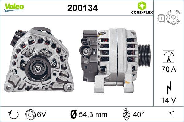 Valeo 200134 - Ģenerators adetalas.lv