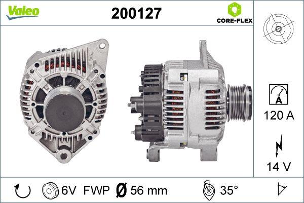 Valeo 200127 - Ģenerators adetalas.lv