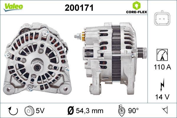 Valeo 200171 - Ģenerators adetalas.lv