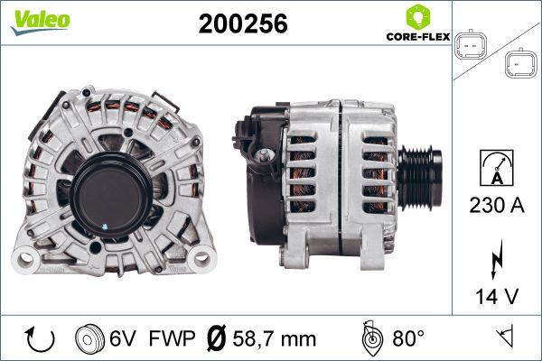 Valeo 200256 - Ģenerators adetalas.lv