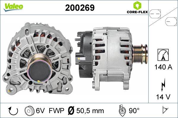 Valeo 200269 - Ģenerators adetalas.lv