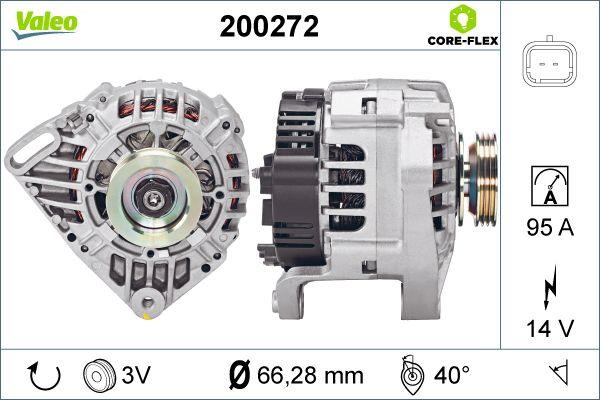 Valeo 200272 - Ģenerators adetalas.lv