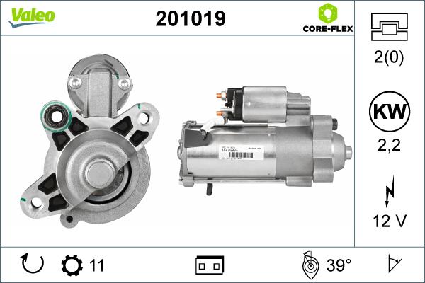 Valeo 201019 - Starteris adetalas.lv