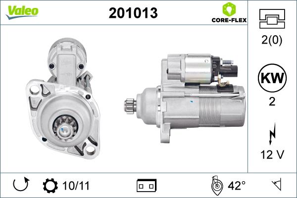 Valeo 201013 - Starteris adetalas.lv