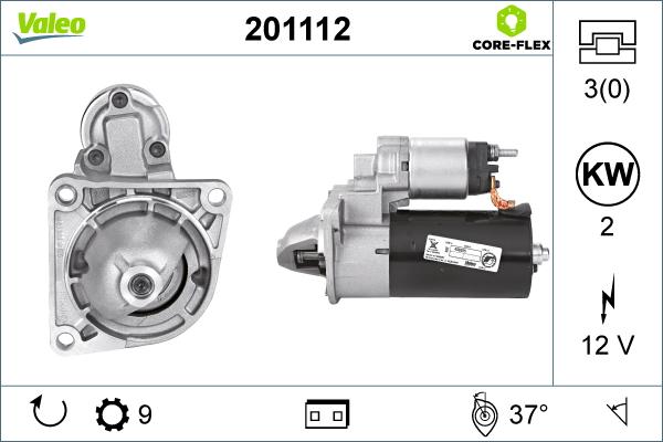 Valeo 201112 - Starteris adetalas.lv