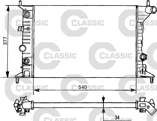 Valeo 231393 - Radiators, Motora dzesēšanas sistēma adetalas.lv