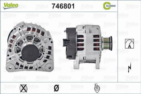 Valeo 746801 - Ģenerators adetalas.lv