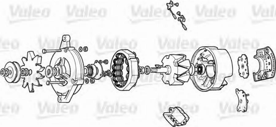 Valeo 7529B - Ģenerators adetalas.lv