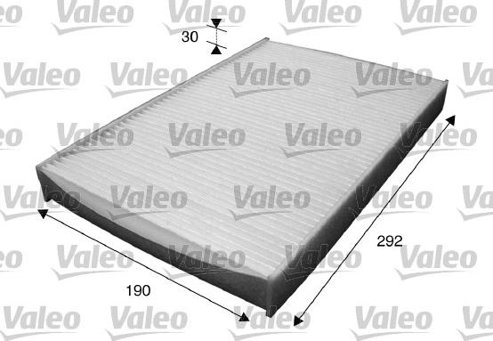 Valeo 715595 - Filtrs, Salona telpas gaiss adetalas.lv