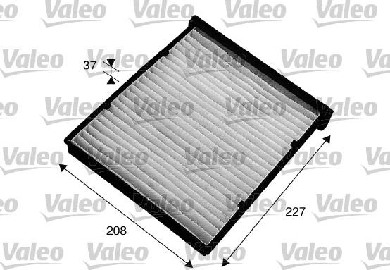 Valeo 715543 - Filtrs, Salona telpas gaiss adetalas.lv