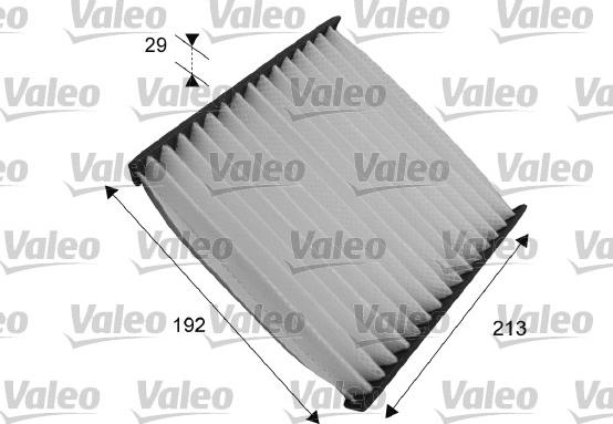 Valeo 715550 - Filtrs, Salona telpas gaiss adetalas.lv