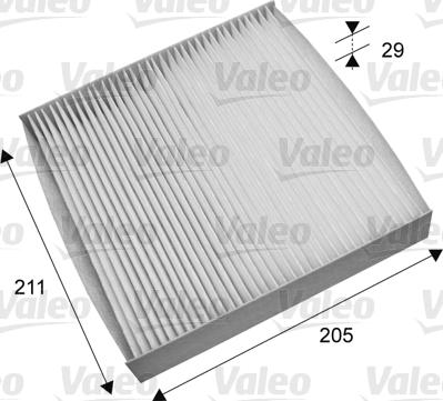 Valeo 715692 - Filtrs, Salona telpas gaiss adetalas.lv