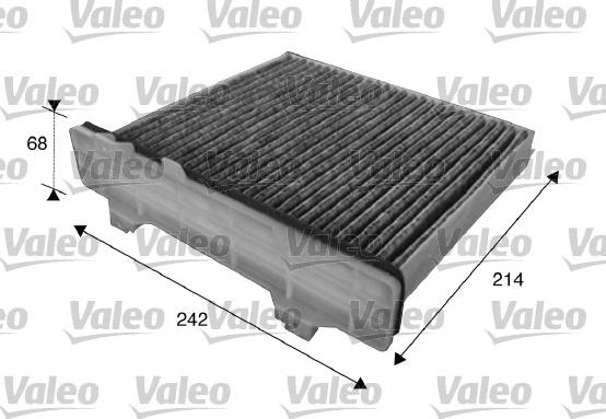 Valeo 715622 - Filtrs, Salona telpas gaiss adetalas.lv