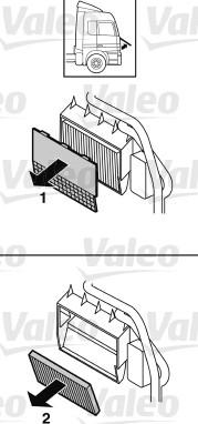 Valeo 716053 - Filtrs, Salona telpas gaiss adetalas.lv