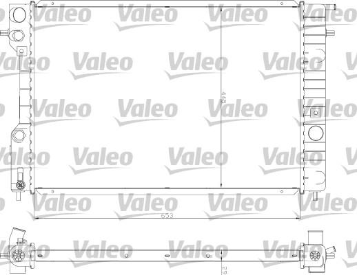 Valeo 735065 - Radiators, Motora dzesēšanas sistēma adetalas.lv