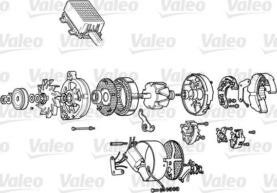 Valeo A14R46 - Ģenerators adetalas.lv