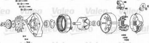 Valeo A14V05 - Ģenerators adetalas.lv