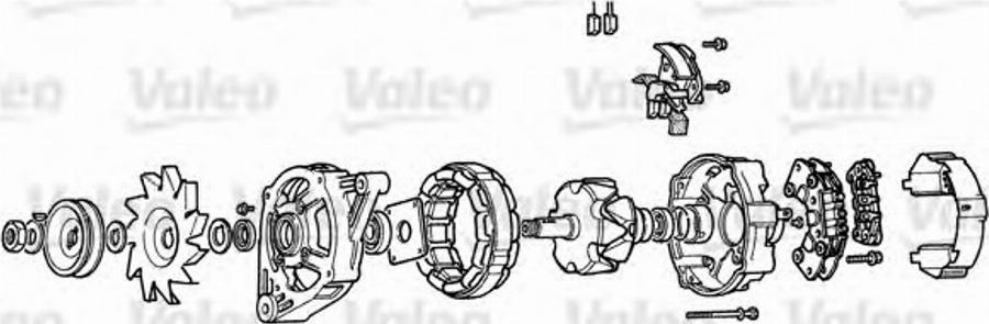 Valeo A11R1 - Ģenerators adetalas.lv