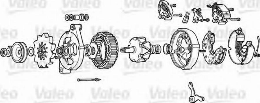 Valeo A13N47 - Ģeneratora sprieguma regulators adetalas.lv