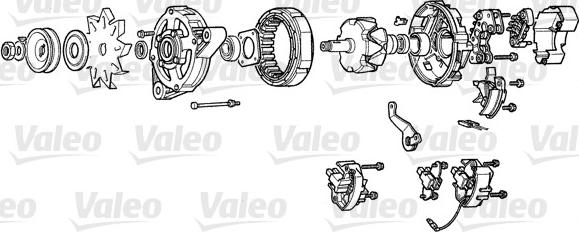 Valeo A12R44 - Ģenerators adetalas.lv