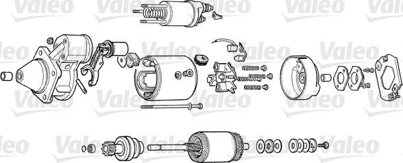 Valeo D9E94 - Starteris adetalas.lv