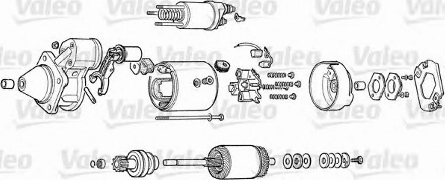 Valeo D9E49 - Starteris adetalas.lv