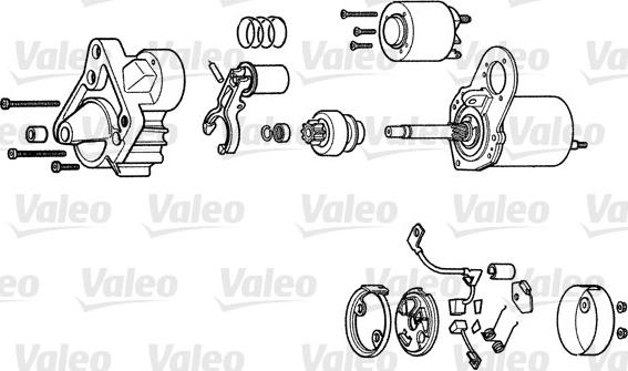 Valeo D6RA93 - Starteris adetalas.lv