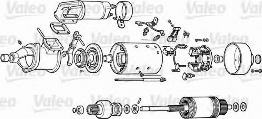 Valeo D 13 E 81 - Starteris adetalas.lv