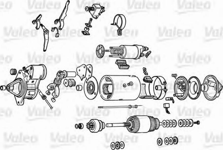 Valeo D8E103 - Starteris adetalas.lv