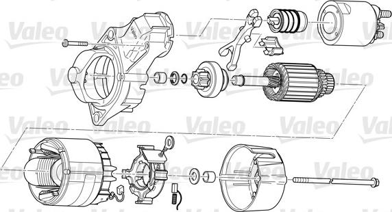 Valeo D7E41 - Starteris adetalas.lv