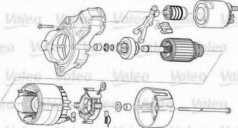 Valeo D7E39 - Starteris adetalas.lv