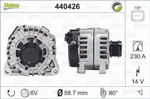 Valeo FG23S022 - Ģenerators adetalas.lv