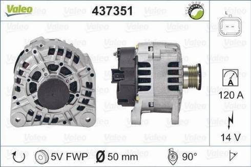 Valeo SG12B108 - Ģenerators adetalas.lv