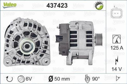 Valeo SG12B122 - Ģenerators adetalas.lv